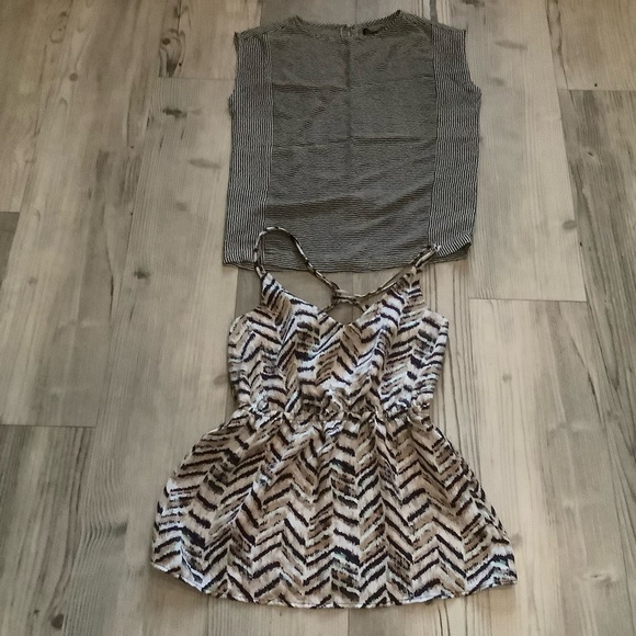 Zara Tops - women’s summer tops Zara and rumors size small 2 blouses sleeveless tops